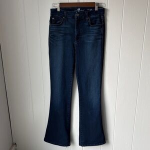 7 For All Mankind Dark Wash Slim Trouser